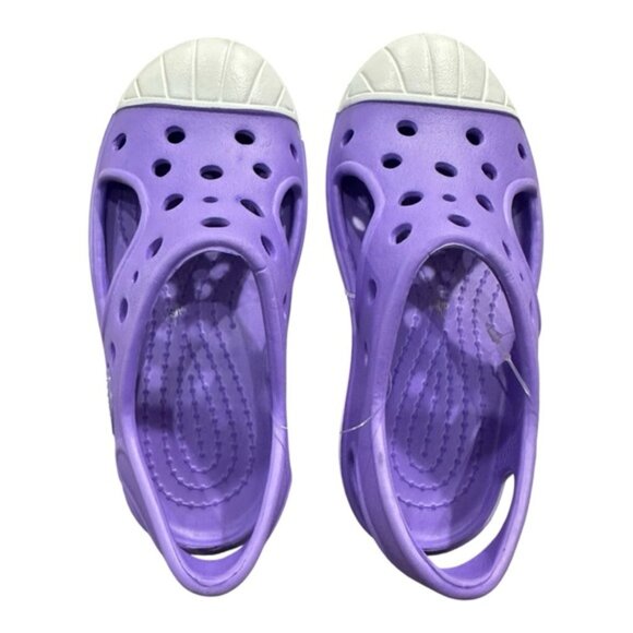Joe Fresh Kids Purple Clogs Size S (12-13) - Picture 6 of 7